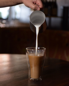 Duplafalú latte macchiato üveg pohár