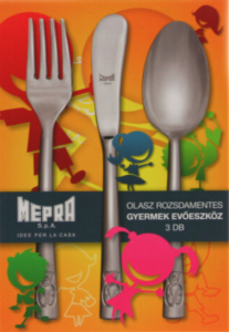 gyerek evőeszköz készlet